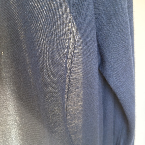 Banana Republic - Silk Cashmere - Navy Blue Long Cardigan - XS - Picture 3 of 3